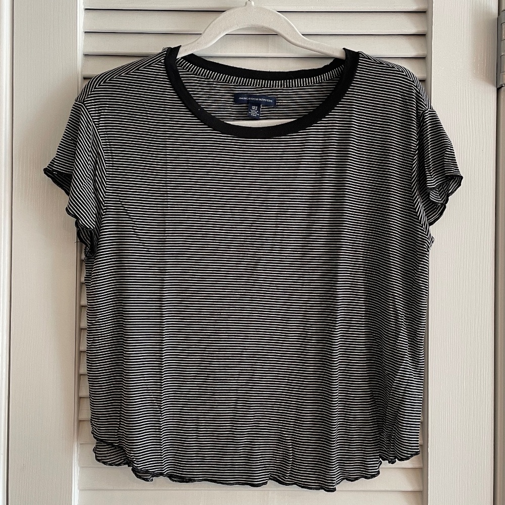 American Eagle Super Soft Cropped T-Shirt